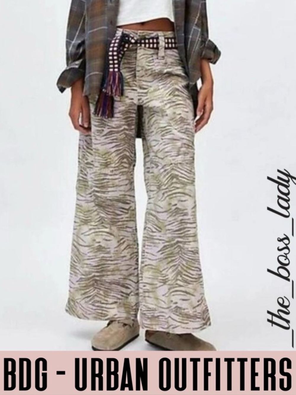 Urban Outfitters BDG wide-leg canvas pants 0